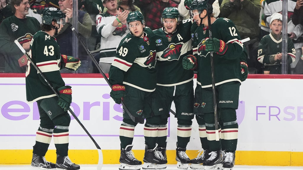 Kaprizov, Wallstedt lead Minnesota Wild to 2-1 victory over Columbus Blue Jackets — WCCO / CBS Minnesota, Shoreview Sports news