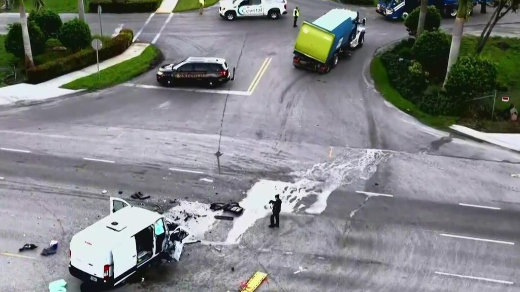 3 injured in violent Davie crash involving van, recycling truck, police say — CBS Miami, Shoreview Health news