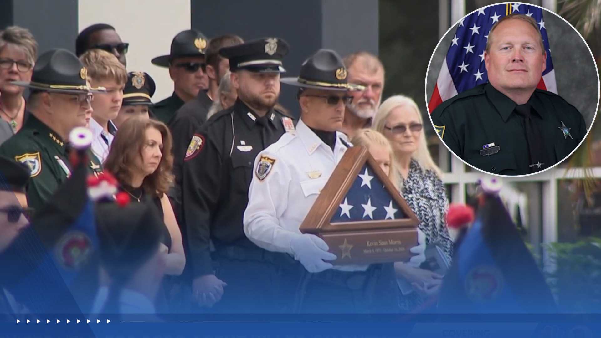 Service held to honor Brevard County agent killed in wrong-way crash — WESH 2 Orlando, Shoreview Community news
