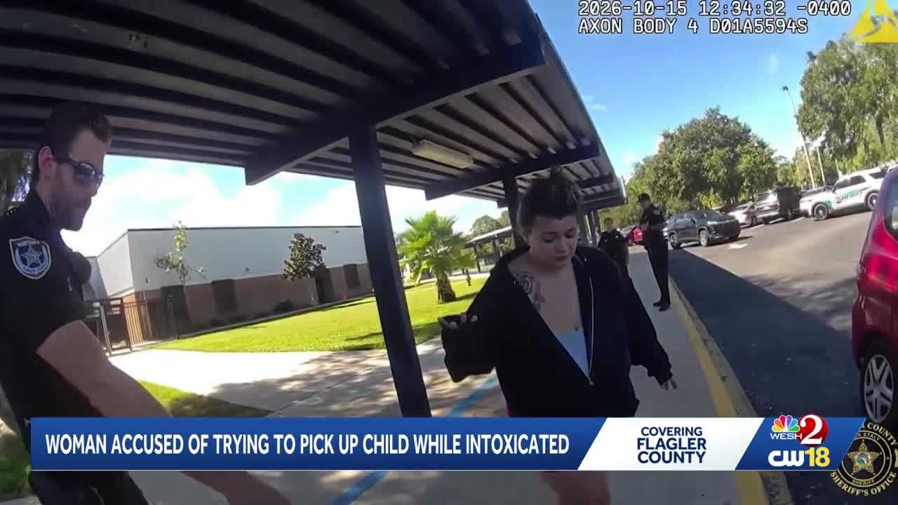 Flagler County woman accused of trying to pick child up while intoxicated — WESH 2 Orlando, Shoreview Schools news