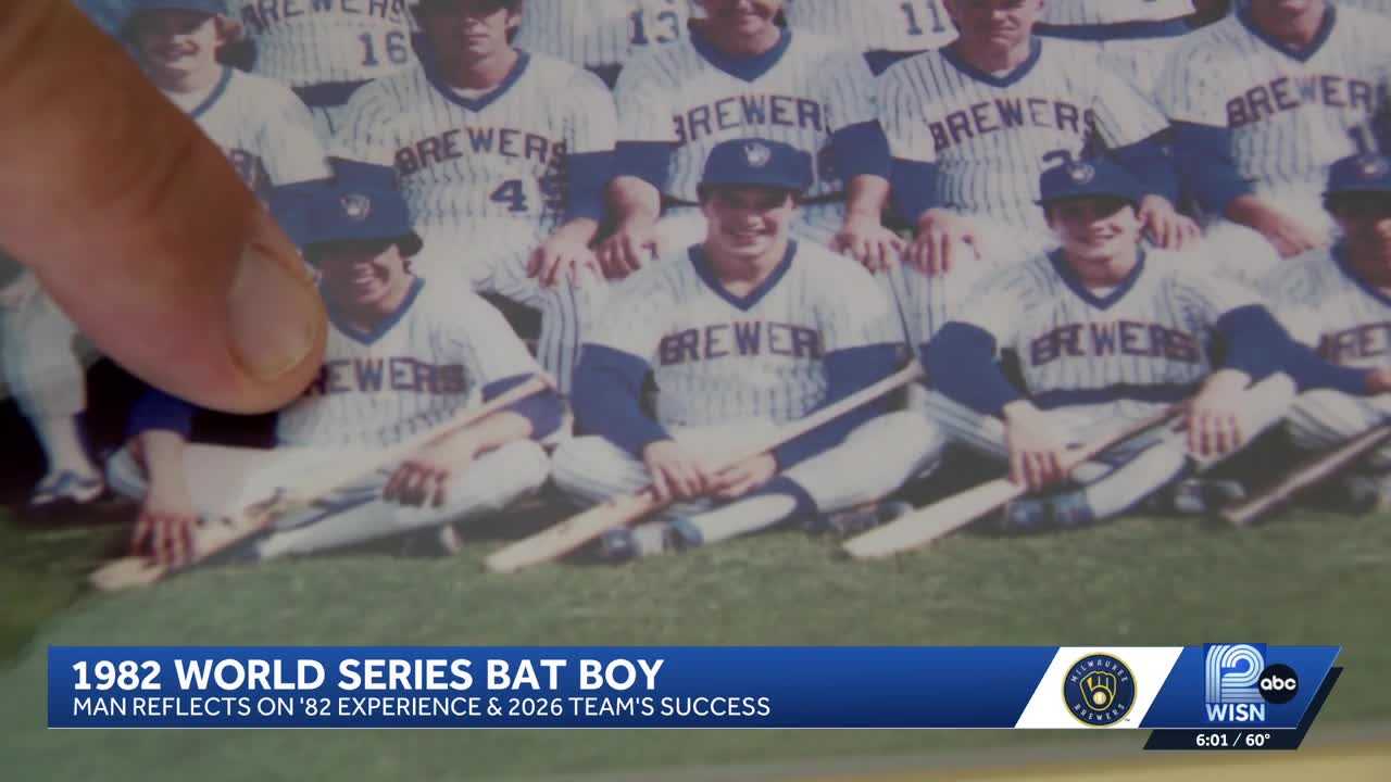 'What an experience!': Former Brewers bat boy recalls 1982 World Series run — WISN 12 Milwaukee, Shoreview Sports news