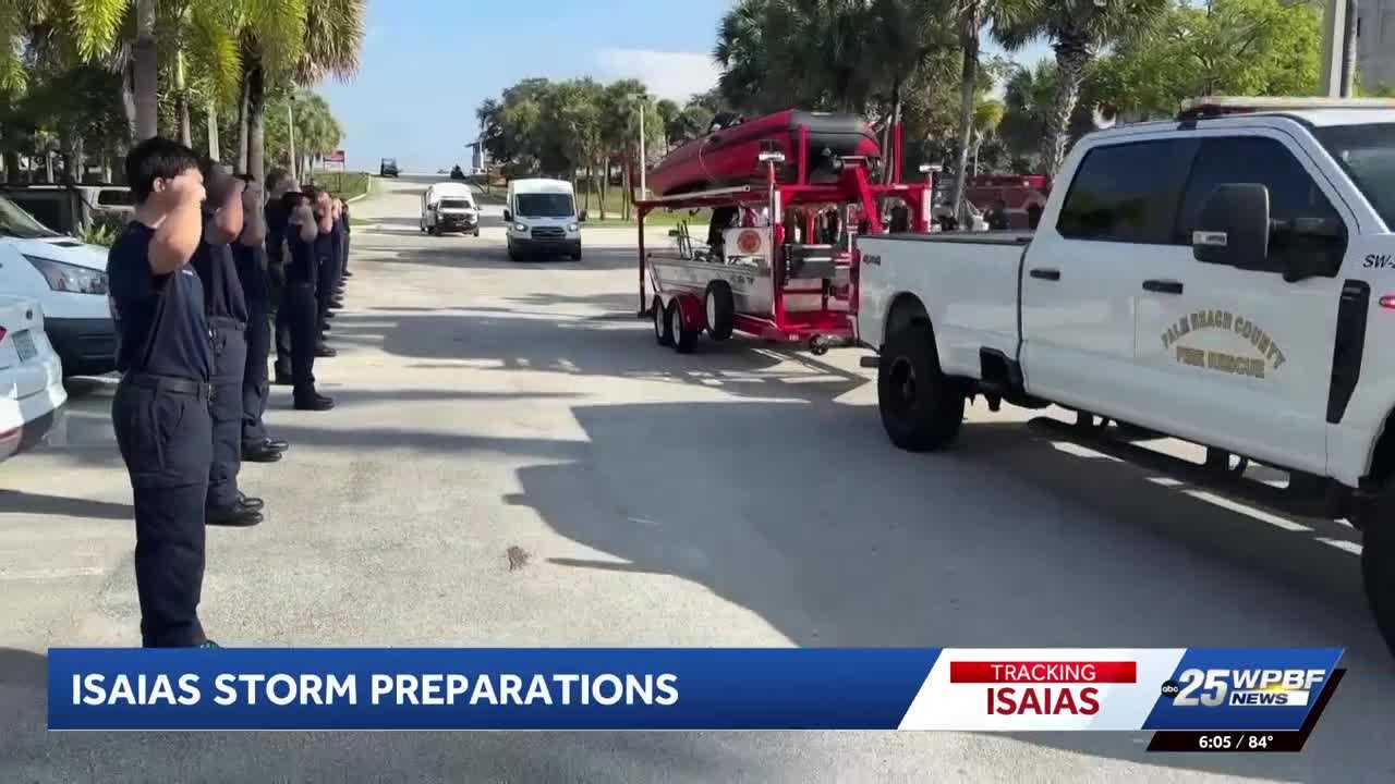'Very proud feeling': Florida rescue teams deploy to Panhandle ahead of Hurricane Isaias — WPBF West Palm Beach, Shoreview Sports news