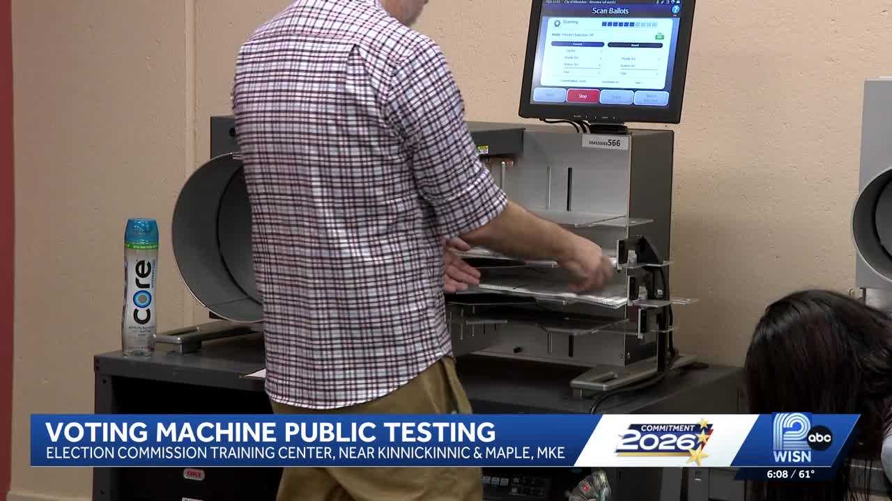 Milwaukee election officials test voting machines to prevent errors ahead of general election — WISN 12 Milwaukee, Shoreview Community news