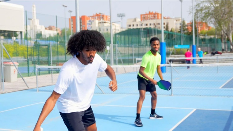 Smashing Stigma: Pickleball for men's mental health — KARE 11 Local, Shoreview Health news