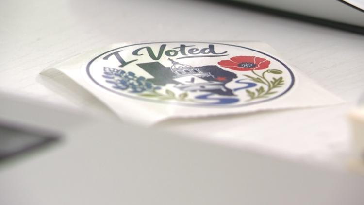 Too young to vote, but making her mark | Williamson County teen designs winning 'I Voted' sticker — KVUE (Austin), Shoreview Schools news