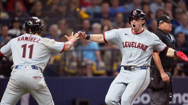 Chase DeLauter and José Ramírez lead the Guardians to a 7-3 win over the Rays in Game 1 of the ALCS — WTSP Sports Tampa Bay, Shoreview Sports news